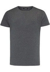 Amaci&Sons T-Shirt LANCASTER Basic Crew Neck Dunkelgrau/Dunkelblau/Hellblau/Grau