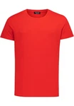 Amaci&Sons T-Shirt LANCASTER Basic Crew Neck Rot/Dunkelrot