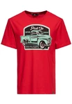 KingKerosin Print-Shirt Pick Up Modell Rot