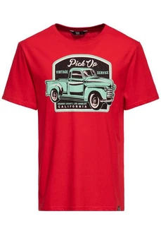 KingKerosin Print-Shirt Pick Up Modell Rot KingKerosin Print-Shirt Pick Up Modell Rot