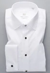 Eterna Hemd Weiß/Creme/Grau