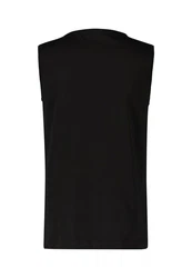 LERROS Tanktop mit Brustprint Schwarz