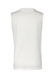 LERROS Tanktop mit Brustprint Weiß/Creme/Grau/Hellgrau
