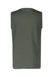 LERROS Tanktop mit Brustprint Dunkelgrün