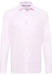 Eterna Langarmhemd MODERN FIT NON IRON Lila/Rosa
