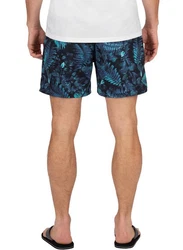 Trigema Shorts Bade-/Freizeitshorts mit Druckmotiv Blau/Dunkelgrün/Grün