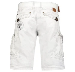 Geographical Norway Cargoshorts Kurze Outdoorhose Basic Herrenshorts mit Gürtel 