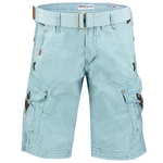Geographical Norway Cargoshorts Kurze Outdoorhose Basic Herrenshorts mit Gürtel 