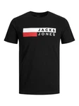 Jack & Jones T-Shirt JJECORP LOGO Schwarz