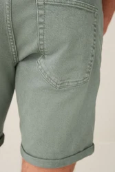 Next Jeansshorts Denim-Shorts mit Stretchanteil Dunkelgrün/Grün/Hellgrün/Khaki/Türkis