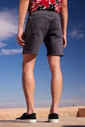 Next Jeansshorts Denim-Shorts mit Stretchanteil Dunkelgrau/Hellgrau/Grau/Dunkelblau