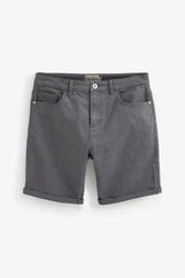 Next Jeansshorts Denim-Shorts mit Stretchanteil Dunkelgrau/Hellgrau/Grau/Dunkelblau