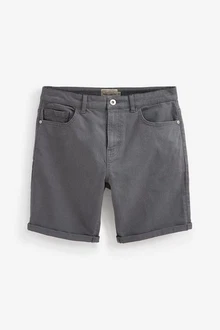 Next Jeansshorts Denim-Shorts mit Stretchanteil Dunkelgrau/Hellgrau/Grau/Dunkelblau