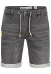 Indicode Jeansshorts Azibo Dunkelgrau/Grau/Hellgrau/Braun