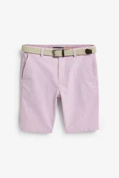 Next Chinoshorts Straight Fit Lila/Rosa