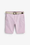 Next Chinoshorts Straight Fit Lila/Rosa