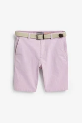 Next Chinoshorts Straight Fit Lila/Rosa