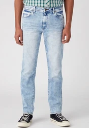 Wrangler Gerade Jeans Larston Hellblau
