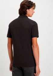 Levi's Poloshirt LE SLIM HOUSEMARK POLO Schwarz/Rot/Dunkelrot