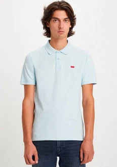 Levi's Poloshirt LE SLIM HOUSEMARK POLO Hellblau/Blau Levi's Poloshirt LE SLIM HOUSEMARK POLO Hellblau/Blau