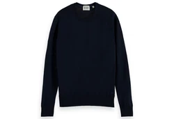 Scotch & Soda Sweatshirt Essentials Crewneck Dunkelblau/Blau