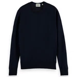 Scotch & Soda Sweatshirt Essentials Crewneck Dunkelblau/Blau
