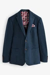 Next Sakko Signature Leomaster Leinenblazer Hellblau/Dunkelblau/Blau
