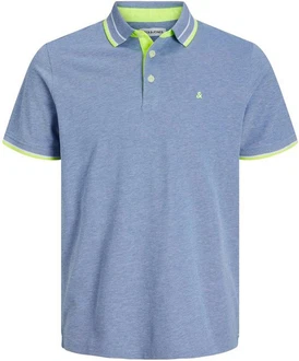 Jack & Jones Poloshirt JJEPAULOS POLO SS NOOS Türkis/Blau/Hellblau/Grau