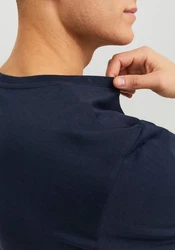 JACK & JONES T-Shirt 'JJCorp' Dunkelblau/Hellblau
