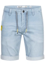 Indicode Jeansshorts Azibo Hellblau
