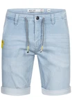 Indicode Jeansshorts Azibo Hellblau
