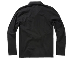 Brandit Poloshirt Willis Dunkelblau/Schwarz/Grau