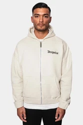 Dropsize Heavy Zip Hoodie Beige/Khaki/Braun/Grau