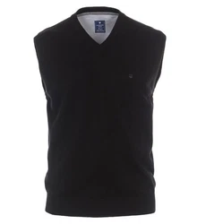Redmond V-Ausschnitt Pullunder Schwarz/Hellblau/Blau/Dunkelblau