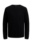 JACK & JONES JJEHILL Knit Crew Neck Pullover schwarz