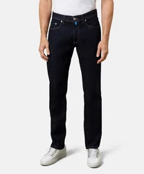 Pierre Cardin 5-Pocket Jeans Dunkelblau/Blau/Lila