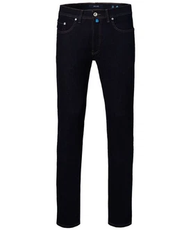 Pierre Cardin 5-Pocket Jeans Dunkelblau/Blau/Lila