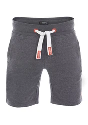 riverso Herren Sweat Short RIVMoritz Bermudashort Dunkelgrau/Grau/Hellgrau