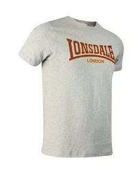 Lonsdale T-Shirt Classic Grau/Khaki/Dunkelgrau/Weiß