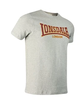 Lonsdale T-Shirt Classic Grau/Khaki/Dunkelgrau/Weiß