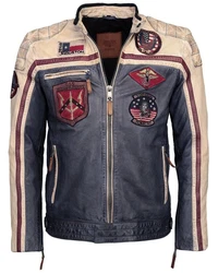 TOP GUN Lederjacke TGJ1005 TGJ1005