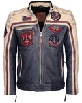TOP GUN Lederjacke TGJ1005 TGJ1005