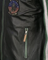 TOP GUN Lederjacke TGJ1005 TGJ1005