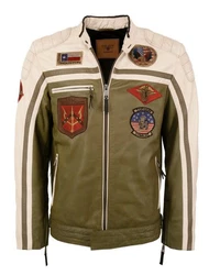 TOP GUN Lederjacke TGJ1005 TGJ1005
