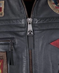 TOP GUN Lederjacke TGJ1005 TGJ1005
