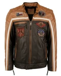TOP GUN Lederjacke TGJ1005 TGJ1005