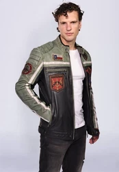 TOP GUN Lederjacke TGJ1005 TGJ1005