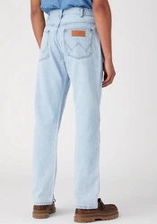Wrangler Straight Jeans Frontier Hellblau