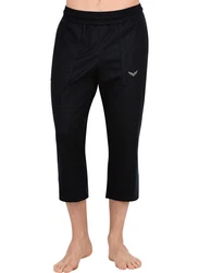 Trigema Jerseyhose 3/4 Freizeithose schwarz