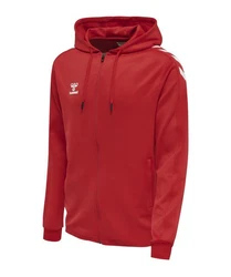 hummel Kapuzenjacke hmlCORE XK Rot/Dunkelrot
